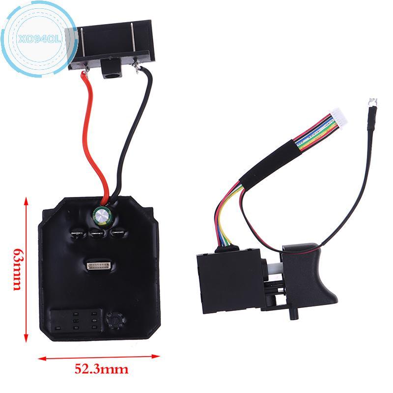 Xo94ol 1 PC ควบคุม + 1 PC 18V 21V สําหรับ Dayi 2106 Brushless ประแจไฟฟ้าเมนบอร์ดอุปกรณ์เสริมความเร็ว