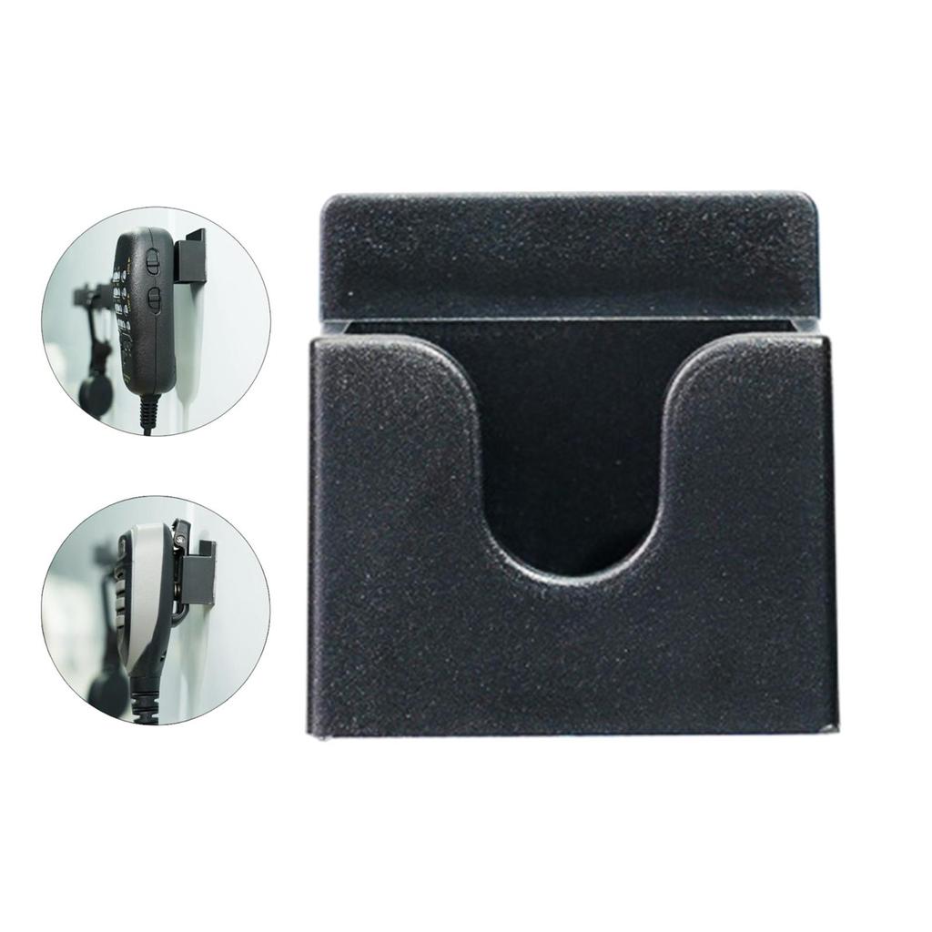 [zcins] ที่วางวิทยุในรถยนต์ Mount Wall Mount Walkie Talkie Bracket คลิปด้านหลังใช้งานได้จริง