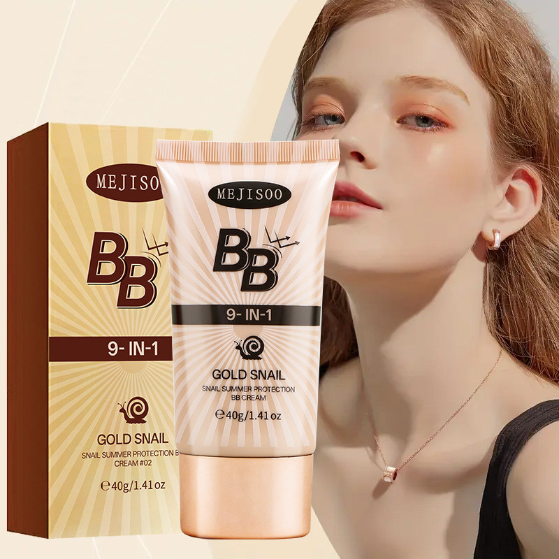 Golden Snail BB cream Foundation Repairing Concealer Moisturizing Full English BB cream Base cream [