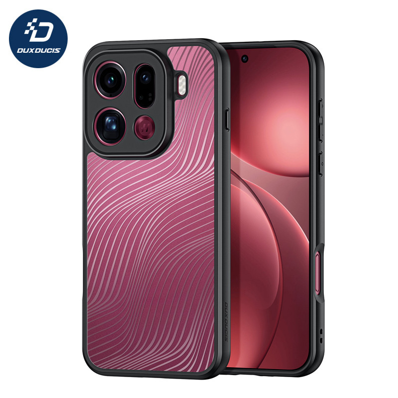 สําหรับ OPPO Find X9 Pro , X9 กรณี DUX DUCIS Aimo กันกระแทก PC + TPU สายไหล Matte ป้องกันลายนิ้วมือ