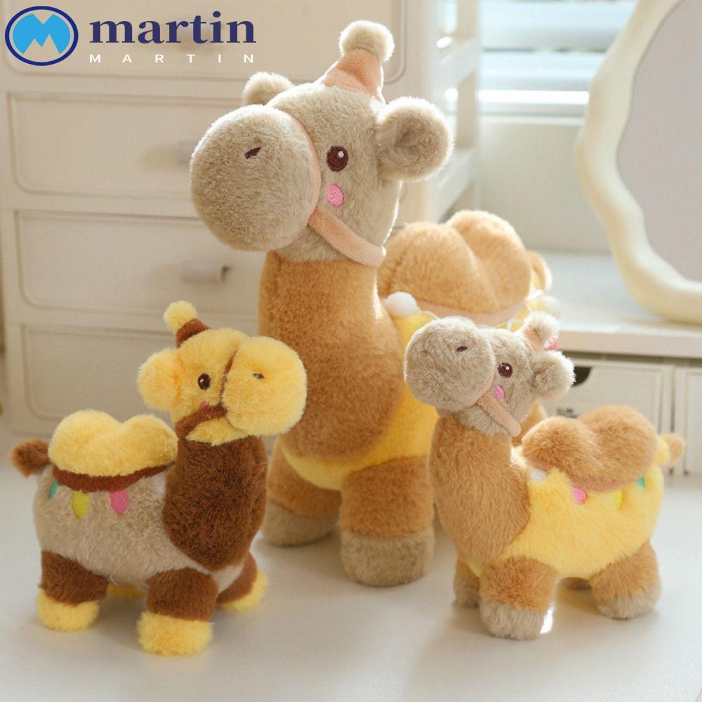 MARTIN Desert สัตว์นุ่มตุ๊กตาของเล่น, CAMEL Plush จําลอง Camel Plush ของเล่น, Creative PP ผ้าฝ้ายจํา