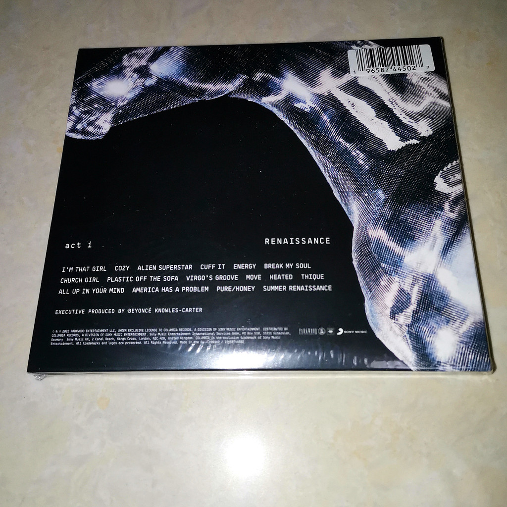 Beyonce RENAISSANCE อัลบั้มใหม่ 2022 ซีดี
