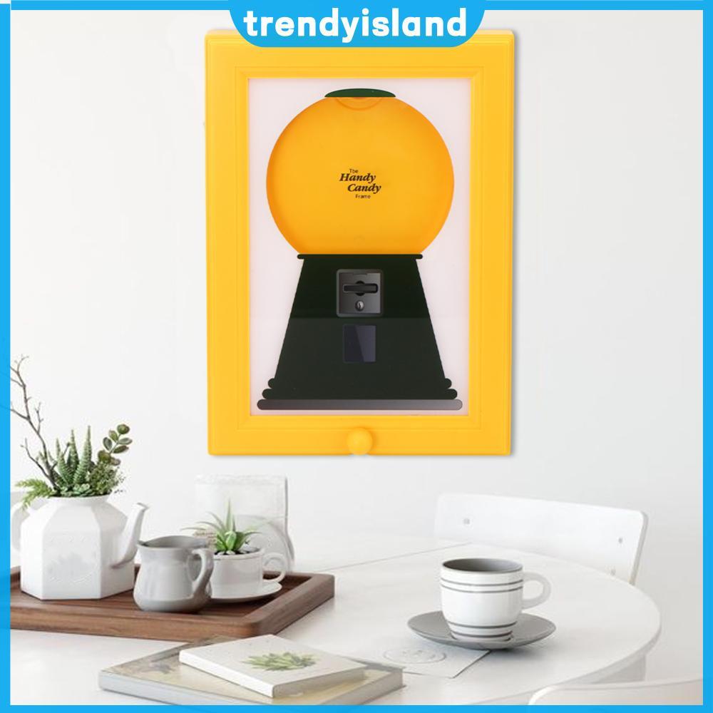 Creative Candy Dispenser กรอบรูป Wall Mount Gumball Machine สนุกกรอบ Candy Machine เหมาะสําหรับของขว