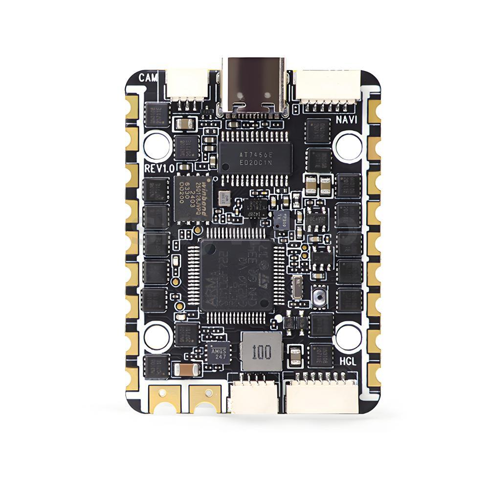 2020mm HGLRC SPECTER F722 40A 2S-6S 6 Channel AIO Flight Control สําหรับ FPV Racing Drones