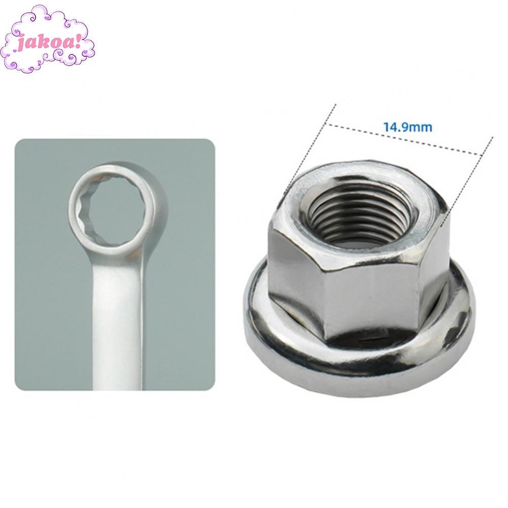 ❀On Sale❀Easy Replacement with 2PCS M9 M10 3/8 For bikes Crew Nut for For bike Hub❀