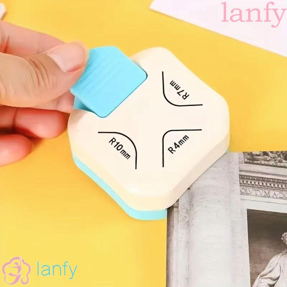 ลายนูน LANFY|Punches Maker แสตมป์รูปร่างแสตมป์ Border Punch, เครื่องเขียนตัด Craft Hole Puncher ประห