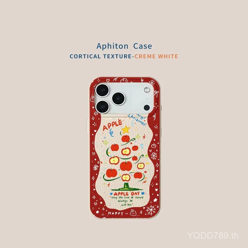เคสโทรศัพท์โทรศัพท์ เหมาะสําหรับ iPhone 11 12 13 14 15 16 17 Pro max Plus Air Apple Christmas Tree S