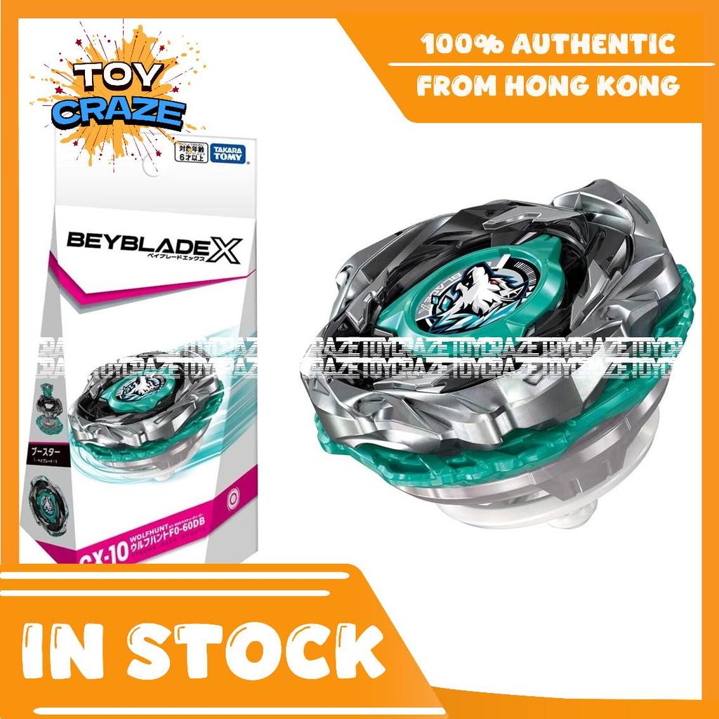 [Authentic] Takara Tomy Beyblade X CX-10 Booster WolfHunt F0-60DB