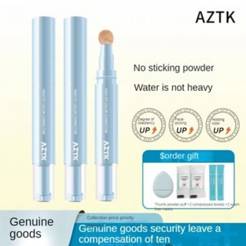 Aztk คอนซีลเลอร์ปากกา Brightening Liquid คอนซีลเลอร์ Moisturizing Water Facial แต่งหน้า