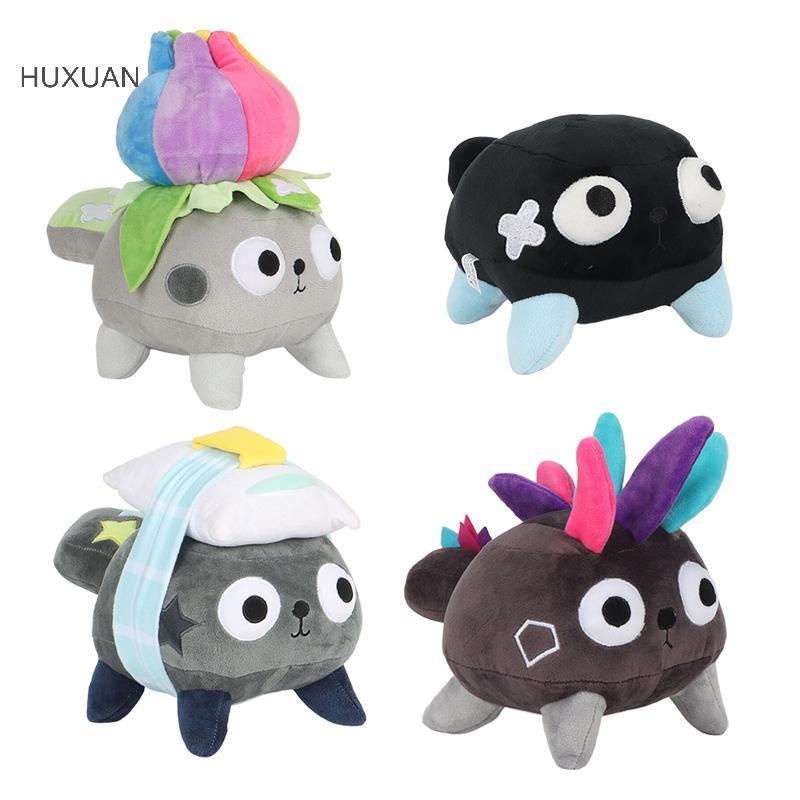 HUXUAN Dandys World ตุ๊กตาตุ๊กตา 9.84 นิ้ว Pebble จาก Dandys World Plushies ของเล่นนุ่มรูปตุ๊กตาสําห
