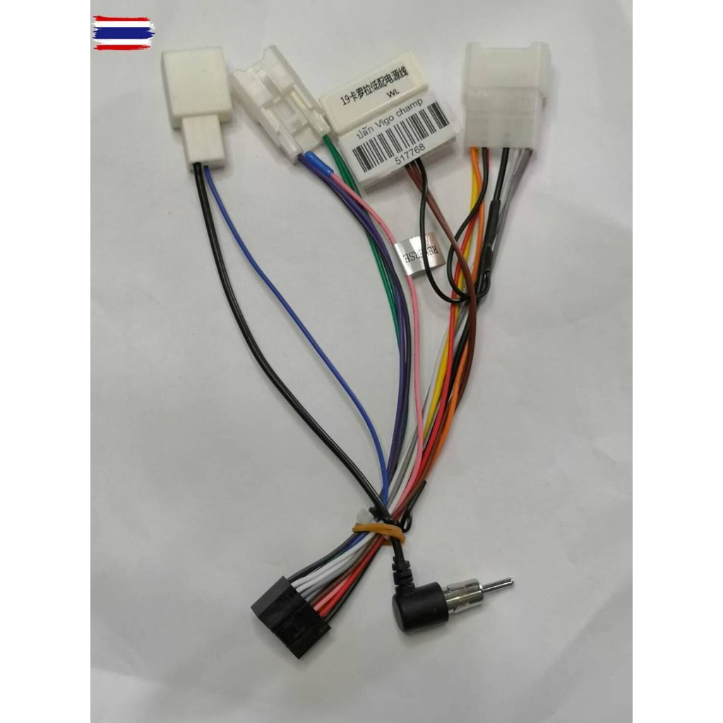 หน้ากากจอแอนดรอยด์ 9" Toyota vigo champ เข้ารูป ไม่ต้องดัดแปลง