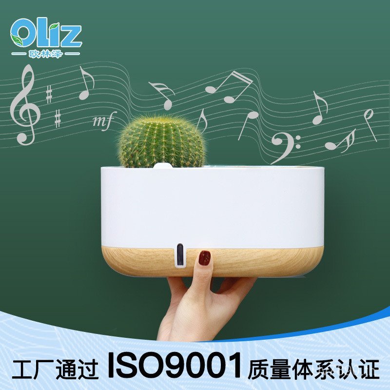 สร้างสรรค์สร้างสรรค์ผลิตภัณฑ์ใหม่ธุรกิจกระถางดอกไม้เพลงขายส่งz302ตนเองดูดซับขี้เกียจกระถางดอกไม้ผู้ผ