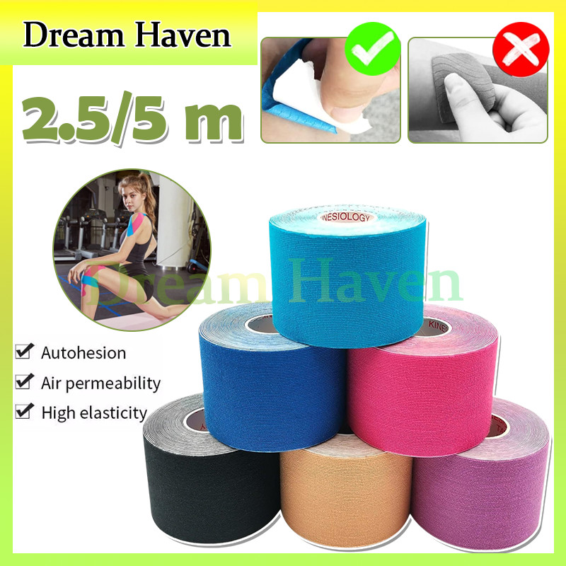 Kinesiology Tape ขนาด 5CM/Kinesiology Wrist Tape Sport Hand/sports taping