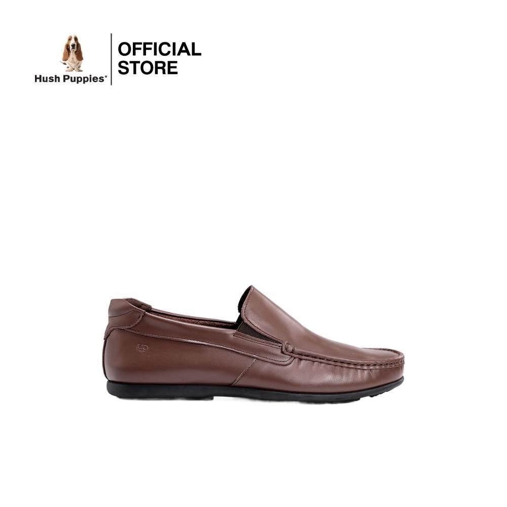 Hush Puppies รองเท้าผู้ชาย รุ่น  HP 8HCFB2615F - สีน้ำตาล (รองเท้าลำลองหนังแท้ แบบสวม)