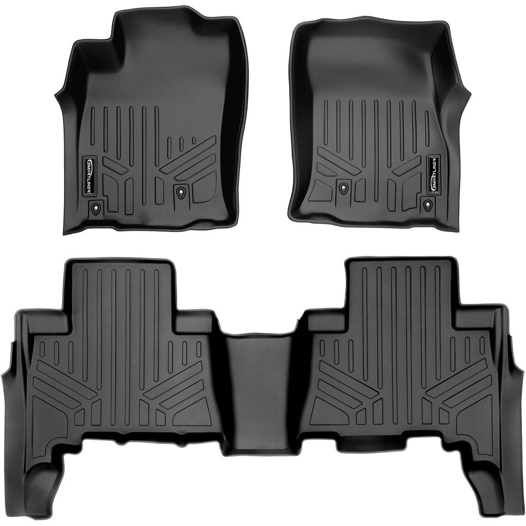 MAXLINER Custom Fit พรมปูพื้น 2 แถวชุดซับสําหรับ Lexus GX 2010-2013