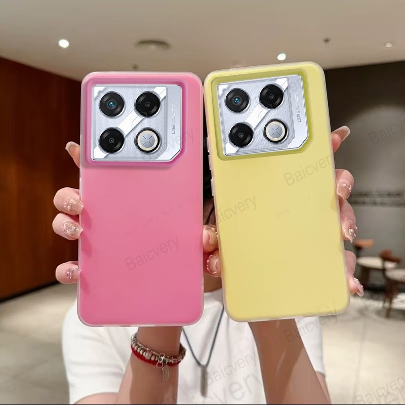 สําหรับ INFINIX GT 20 PRO X6871 เปลือกแข็งพื้นผิวเรียบสองชั้น
