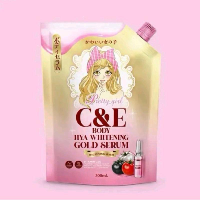 Pretty Girl C&E SERUM HYALULONATE EHITENING BODY SERUM เซรั่มไฮยา พริตตี้เกิล์ล