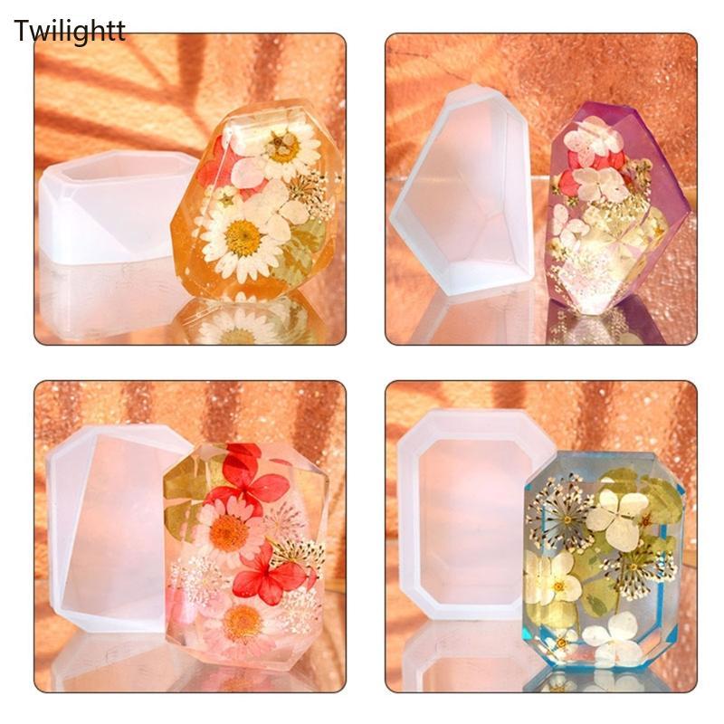 แม่พิมพ์เรซินอีพ็อกซี่วายเลอี สำหรับทำเครื่องประดับและสบู่ แบบคริสตัลดivers faces