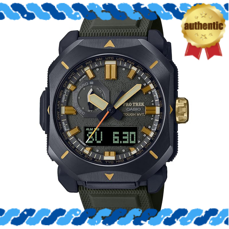 [Casio] Wristwatch Pro Trek [Domestic Genuine Product] Climber Line Radio Solar Biomass Plastic PRW-