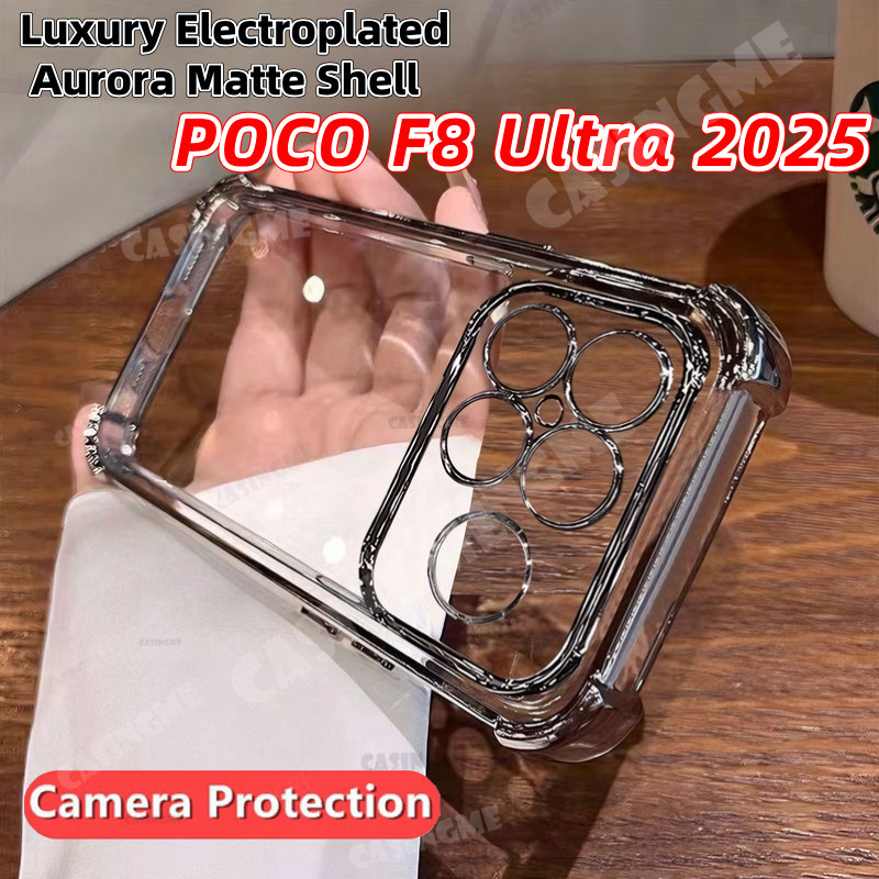 เคสกันกระแทก 4 มุม สําหรับ POCO F8 Ultra/F8 Pro/F8 4G/5G ปี 2025