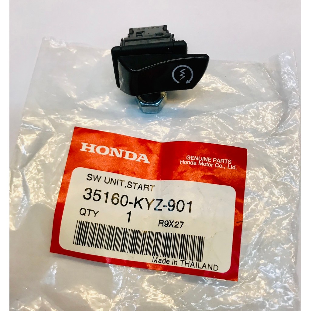 สวิทช์สต้าท Wave110-i,เวฟ125-i new(2012-2018)ปลาวาฬ,ดรีมซุปเปอร์คัพCUB แท้HONDA100%(35160-KWW-711)