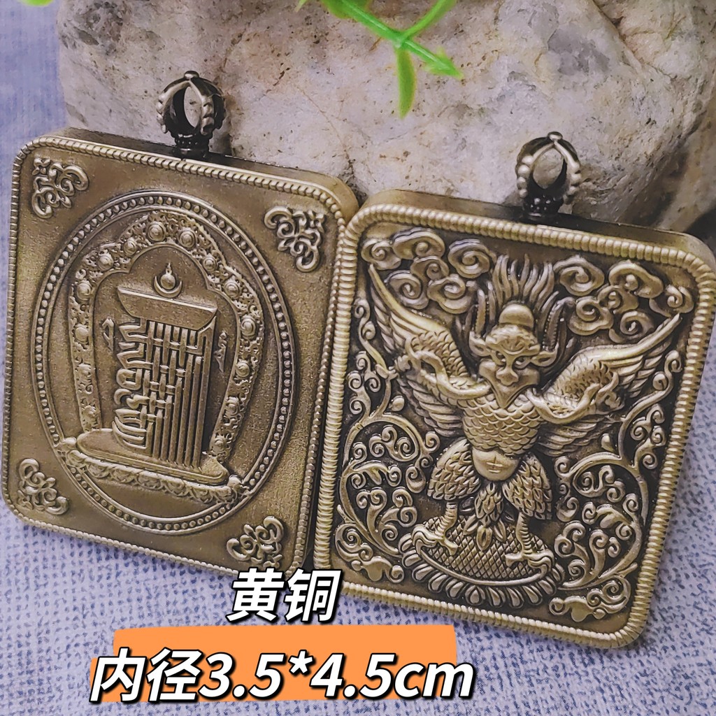 Miniature Thangka ทองเหลืองกลมโบราณสําหรับ Old Little Zaka ทองเหลืองกลมโบราณสําหรับ Old Little Zaka 