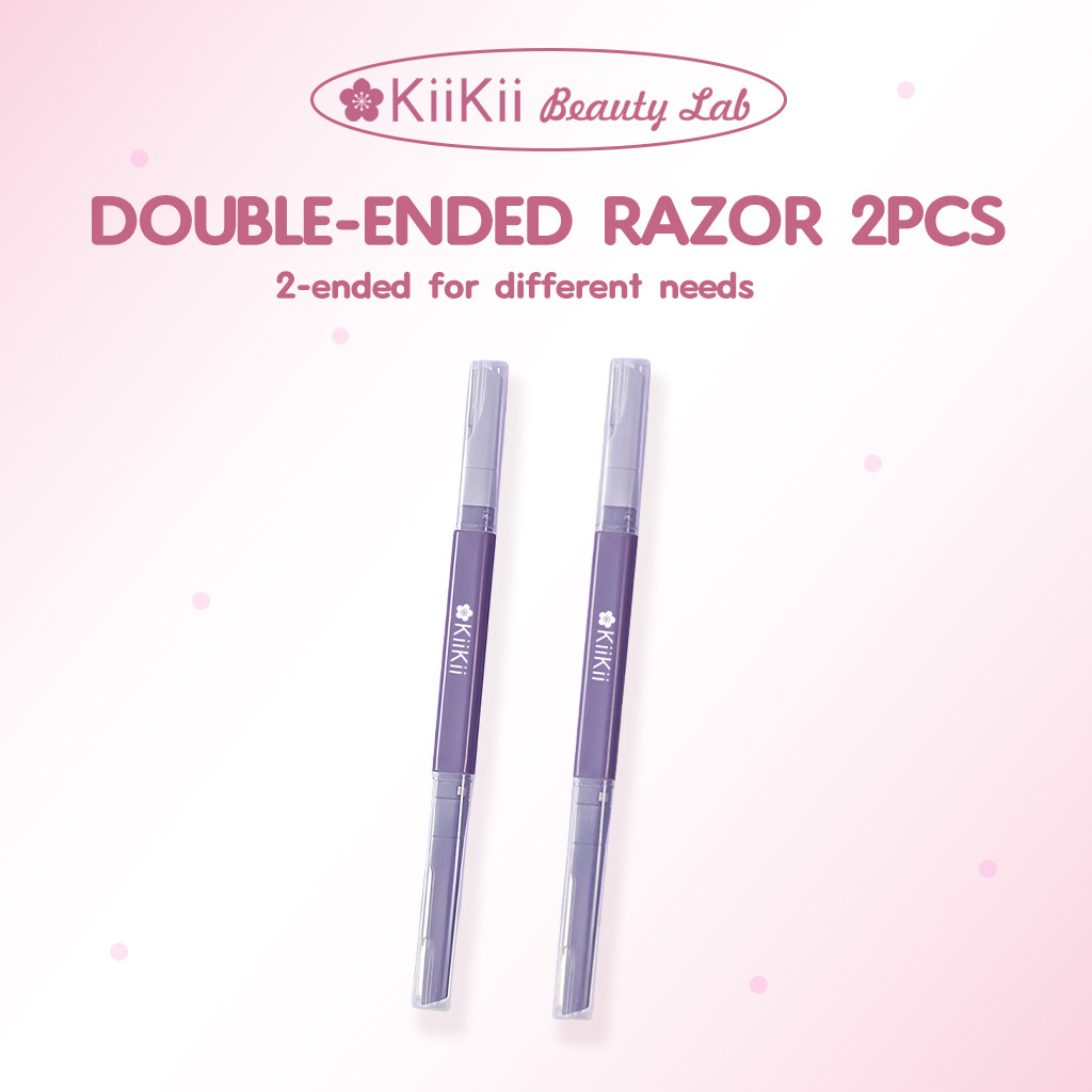 KiiKii Beauty Lab มีดกันคิ้ว กันคิ้ว ที่กันคิ้ว สําหรับกันคิ้วบนล่าง ขูดเบาๆ ปลอดภัยต่อผิว พกพาสะดวก