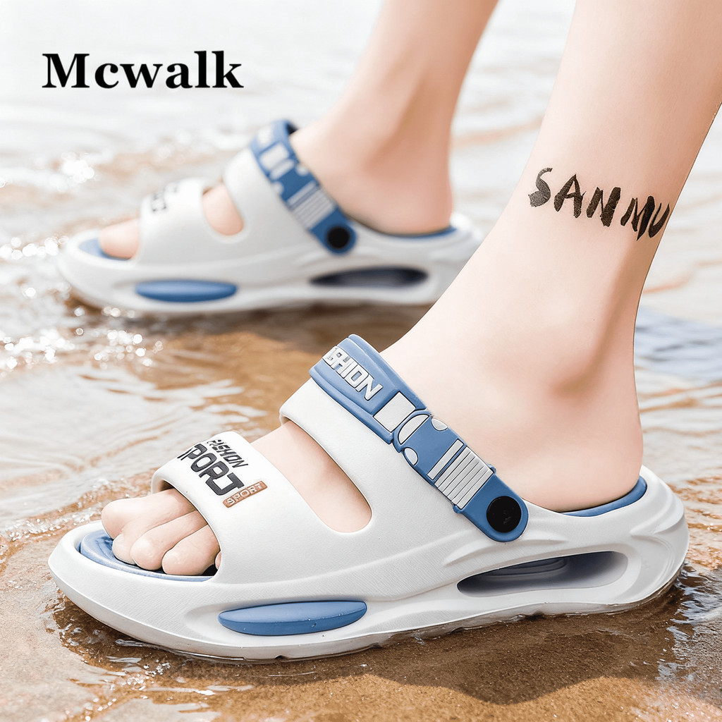 ลดราคา MCWALK ผู้ชาย  กลางแจ้ง  ภูเขา  รองเท้าแตะ  ฉันสามารถสวมใส่ในรถ  รองเท้าแตะกีฬา