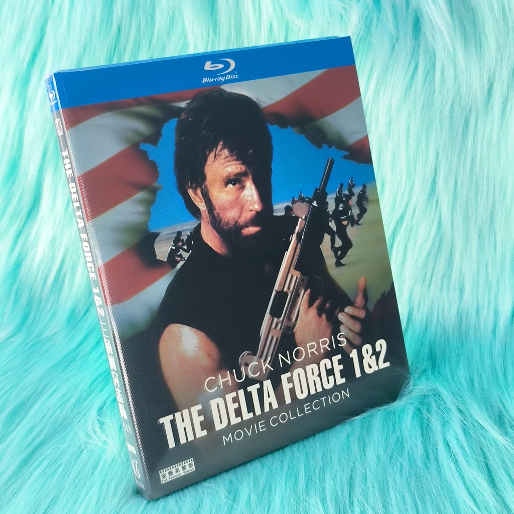 A358 ภาพยนตร์บลูเรย์ The Delta Force 1986 + Delta Force 2: Operation Stranglehold 1990 BD25 English 