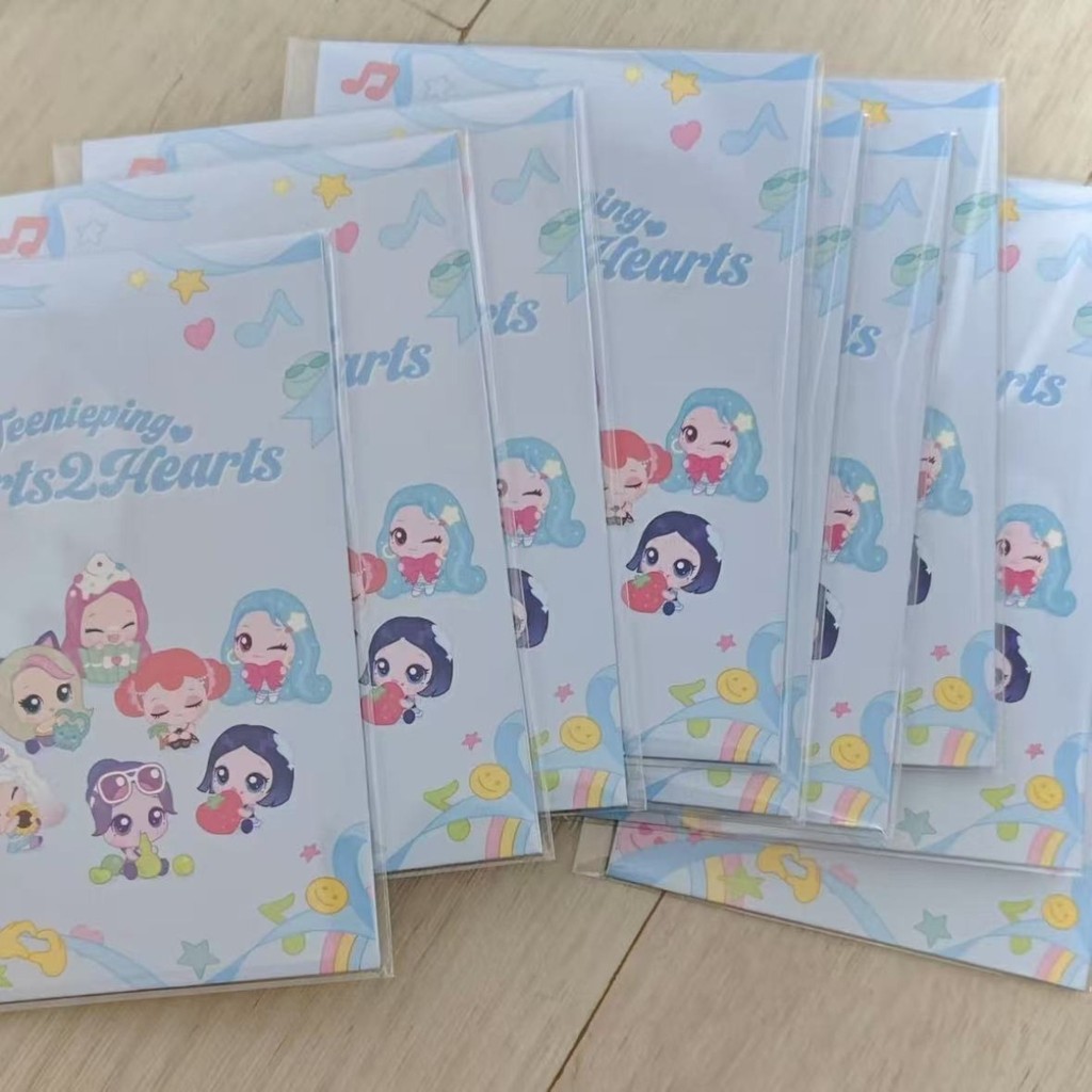 H2h Mengke Flash Random Card hearts2hearts Mengke Co-Branded Flash Random Card ใหม่เอี่ยมยังไม่ได้เป