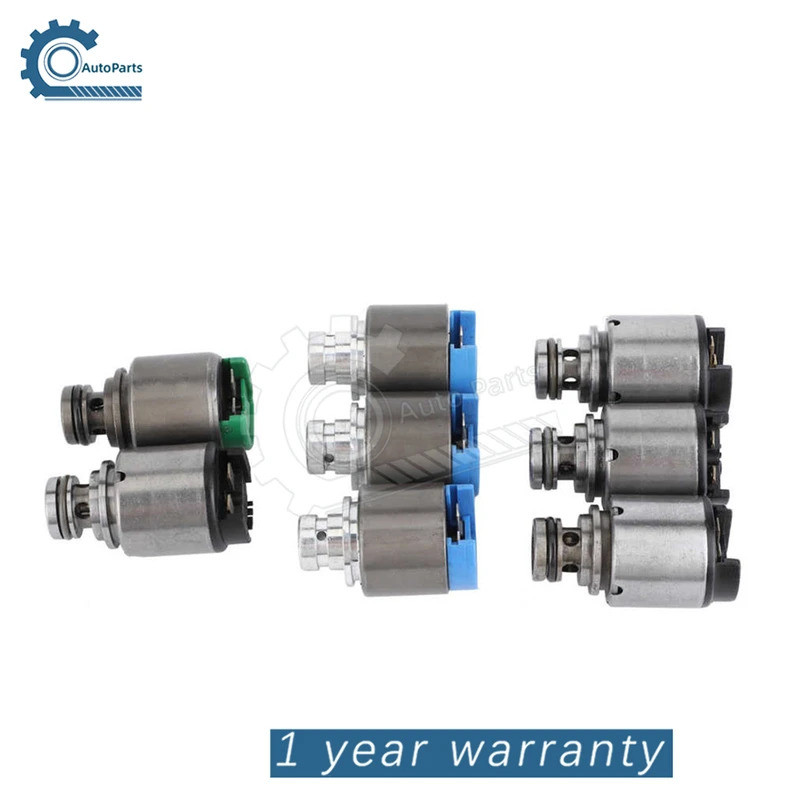 5HP24 5HP24A ZF5HP24A เกียร์โซลินอยด์วาล์วชุดสําหรับ BMW 740i 525i X5 4.4i Jaguar XJ8 XK8 4.0L Audi