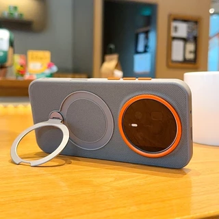 วงเล็บหมุนเคสโทรศัพท์แม่เหล็กสําหรับHonor Magic 8 7 6 Pro GT Pro X70 X60 Pro X9D X9C 5Gกรอบโลหะฝาครอบป้องกันHigh Endปุ่มโลหะอิสระเปลือก