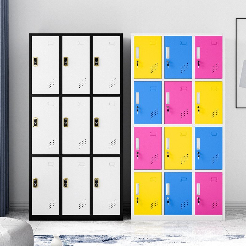 Locker Locker Locker Staff ร้านตัดผม Locker Gym หอพักดีบุกกระเป๋าเก็บของห้องน้ําตู้สี ILXG