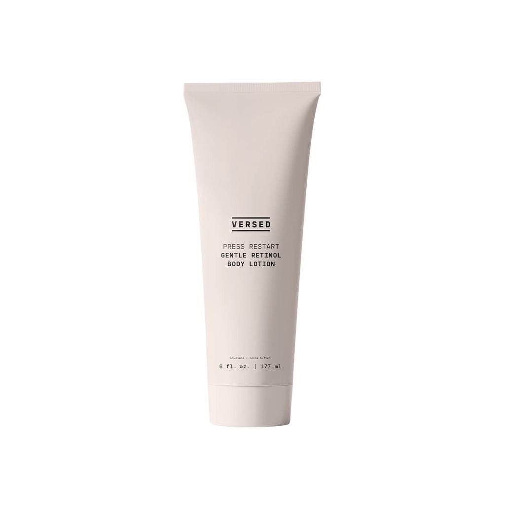 Versed Press Restart Retinol Body Lotion - Skin Firming Lotion with Co Butter, Squalane & Vitamin E 