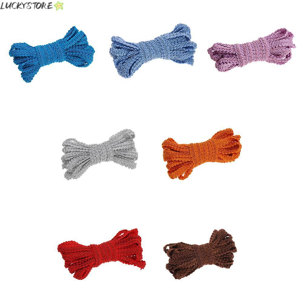 LUCKYSTORE 5Yard Crafts Centipede ผ้าเย็บ Curve 5Yard DIY งานแต่งงาน