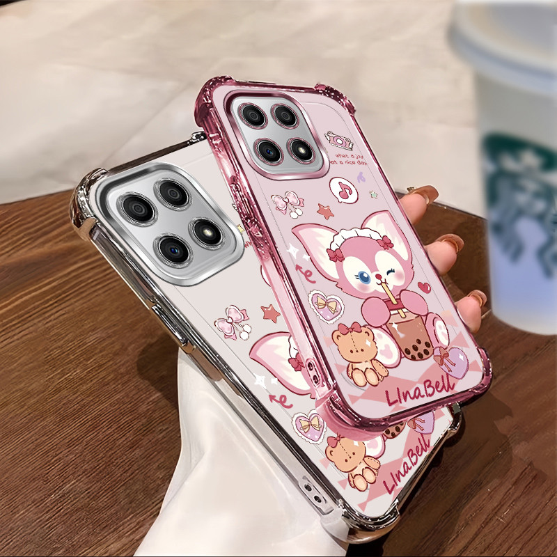 เหมาะสําหรับ Honor X7C X7D 400 สมาร์ท 200 สมาร์ท 70 Lite Honor ALT NS1 Electroplated กันกระแทกเคสโทร