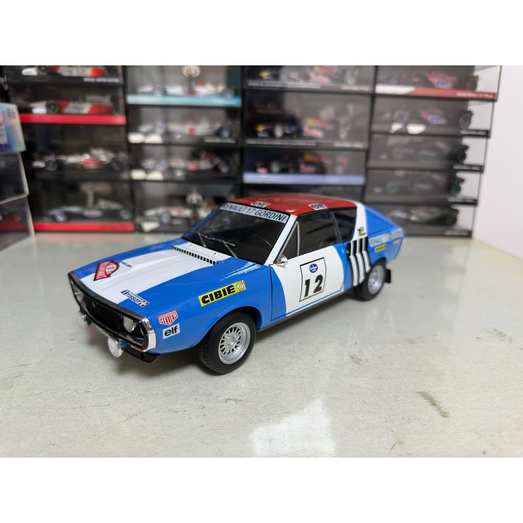 Solido/Solido 1/18 Renault 17 Gordini Press on Regardless 1974 Model Original Packaging, Photographe