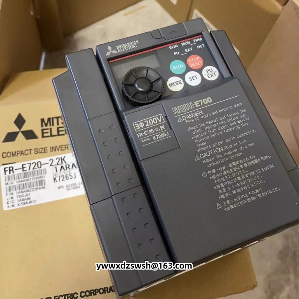 Mitsubishi Inverter FR-E720-0.1K/0.2k/0.4k/0.75k/1.5k/2.2k/3.7k/E720S FR-E720-0.1K FR-E720S-0.1K