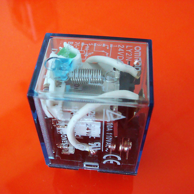 แท้new Ly2 รีเลย์ LY2NJ 10a OMRON 12VDC,24VDC,24VAC,110VAC,220VAC สินค้าพร้อมส่ง ส่งใวในวัน