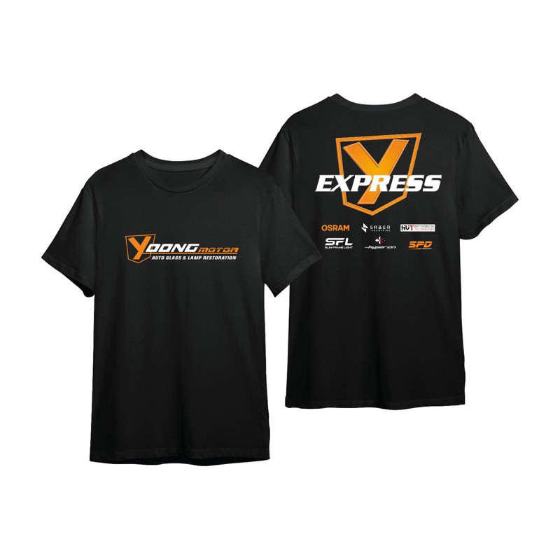 KATUN Yunong Motor Express Sponsor 2025 เสื้อยืดผ้าฝ้าย 24s S-2XL