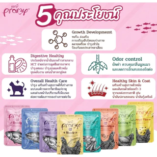 Pramy พรามี่ อาหารเปียกแมว บำรุงสุขภาพ ขนาด 70g x12ซอง