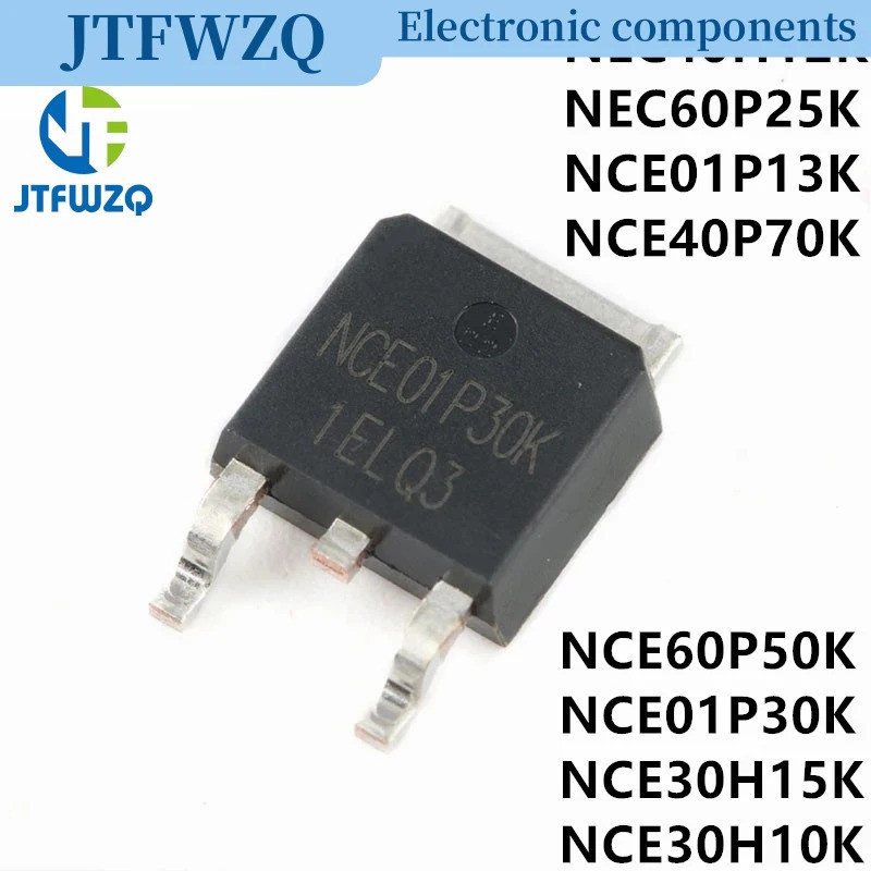 5PCS NCE60P50K 60P50K NCE01P13K NCE40P70K NCE01P30K 01P30K NCE30H15K NCE30H10K NCE40H12K C252C 60K N