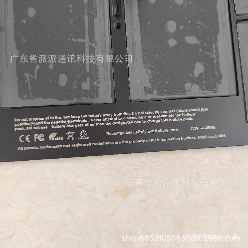 เหมาะสําหรับแบตเตอรี่โน๊ตบุ๊ค Apple MacBook A1466 A1618 A1708 A1964 A1406