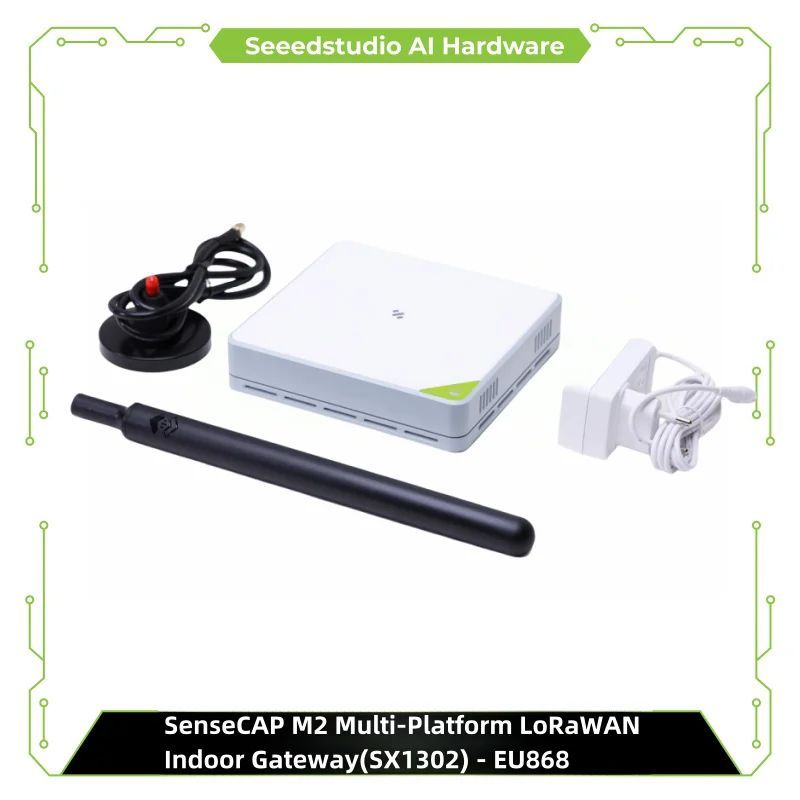 SenseCAP M2 Multi-Platform LoRaWAN Indoor Gateway(SX1302) - US915 AU915, รุ่น 4G