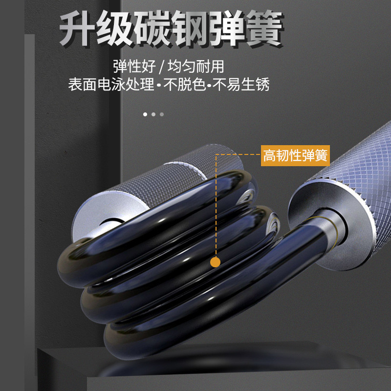 อุปกรณ์เสริมกำลังมือแบบโลหะอลูมิเนียมอัลลอยด์ กริปพืชเนส สปริงรูปตัว A EFY7