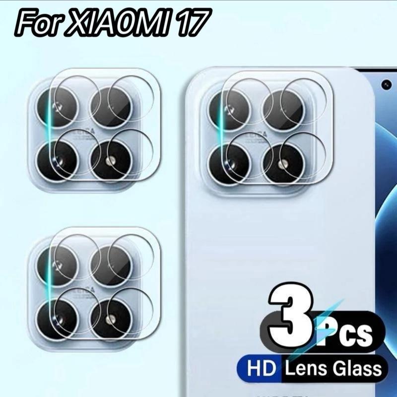 พร้อมส่ง ฟิล์มกันรอยเลนส์กล้อง For Xiaomi 17 ฟิล์มกันรอยกล้องด้านหลังแบบใส ฟิล์มกระจกนิรภัยป้องกันเลนส์กล้อง