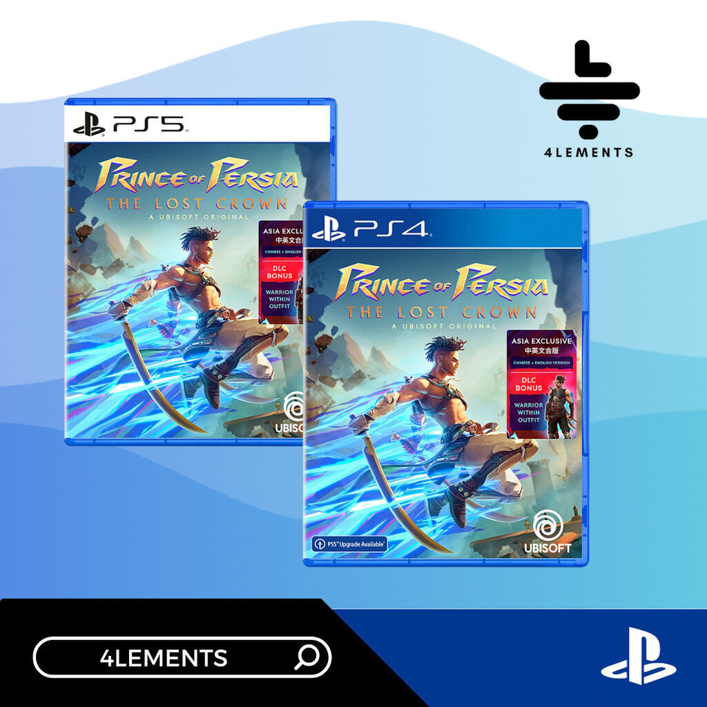 (พร้อมส่ง) PS4 PS5 PRINCE OF PERSIA THE LOST CROWN (GAME) (ENG)