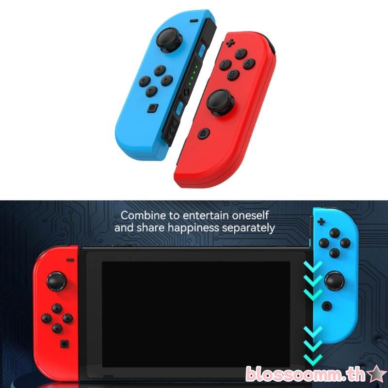 BLOSS 1 คู่ Gamepad Sensor Joypad 6 แกน Gyro สําหรับคอนโทรลเลอร์ NS Joy Con