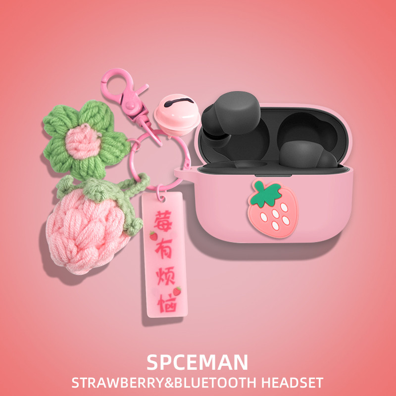 เหมาะสําหรับ Sony LinkBuds เคสป้องกันซิลิโคนการ์ตูน Link Budss หูฟังป้องกันกรณี LinkBuds S รวมทุกอย่