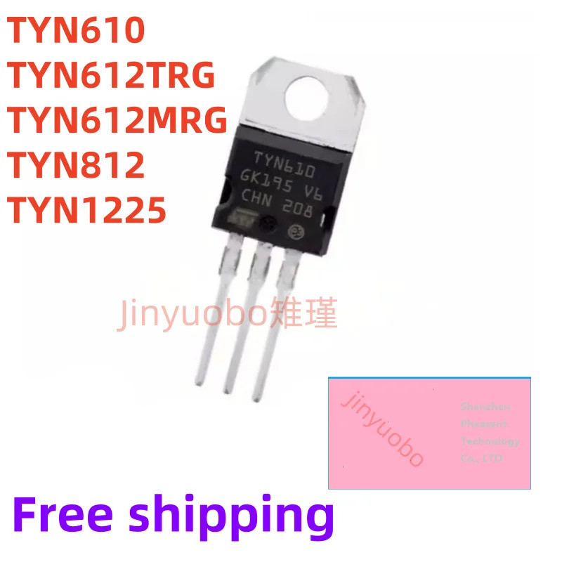 5PCS TYN610 TYN612TRG TYN612MRG TYN81225 RG M MRG T TRG SCR TO-220 Field Effect